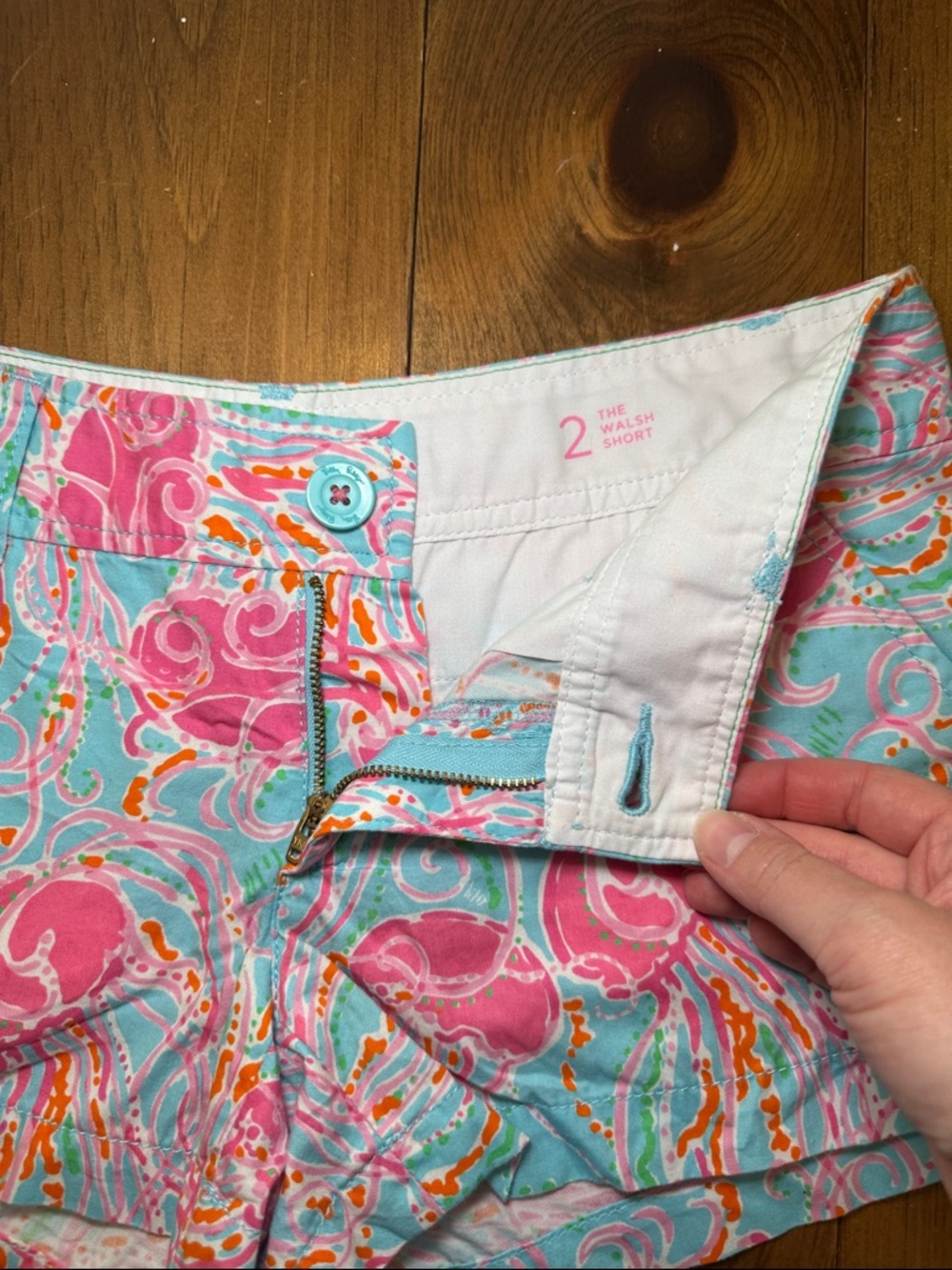 Lilly Pulitzer The Walsh Short Jellies Be Jammin Print - Picture 7 of 12